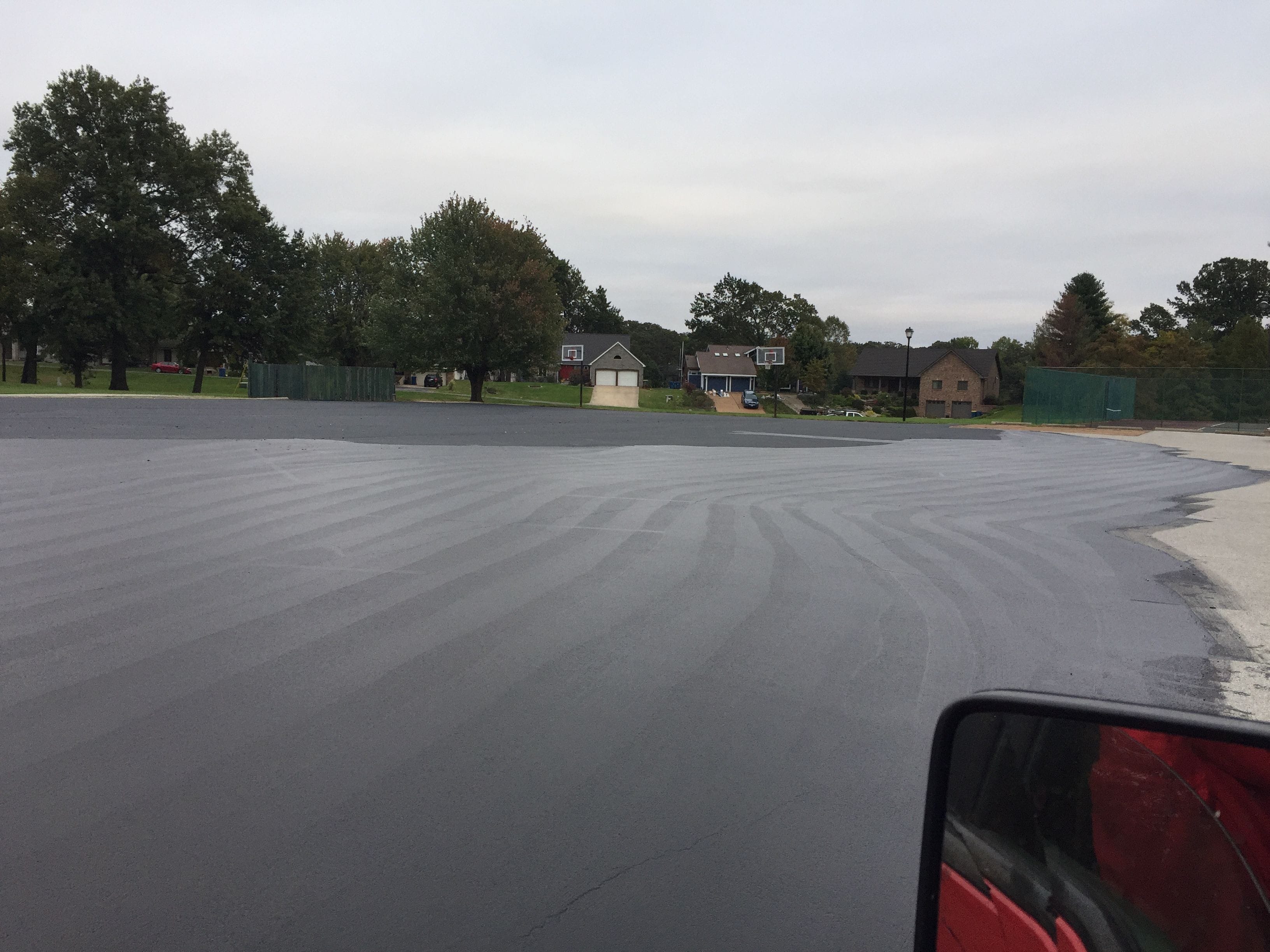 Seal Coating Black top Parking lots and Driveways